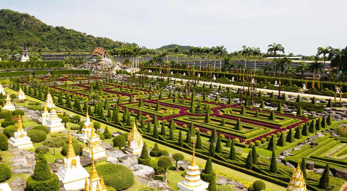 Discover and Roam - Discover Nature's Beauty at Nong Nooch Tropical Botanical Garden - Slider