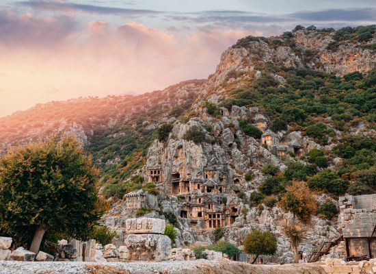 Discover and Roam - Explore the Lycian Tombs of Myra