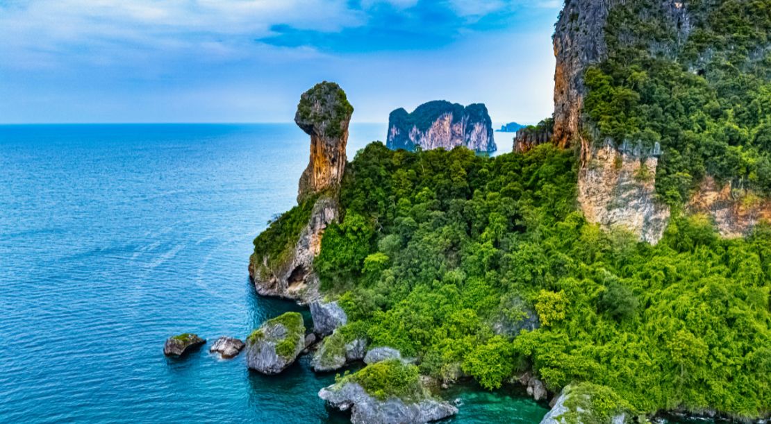 Discover and Roam - Go Island Hopping on the 4 Islands Tour (Poda, Chicken, Tup, and Phra Nang Cave) - Slider
