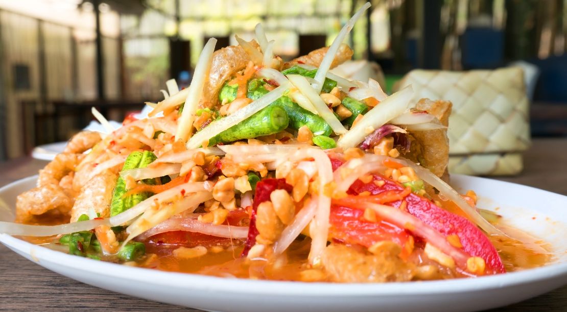 Discover and Roam - Som Tum - The Zesty Green Papaya Salad